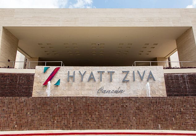 Diseño de Wayfinding y señaletica para el hotel Hyatt Ziva
