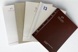 Papelería corporativa para abogados en Grupo Regio